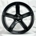 RIN 20X9.5 5-115 R1 SPORT FA608F MATE BLACK ET18 CB71.5