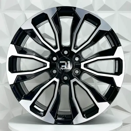 [FF248508] RIN 24X10 6-139.7 R1 SPORT TYH73 BLACK MACHINE FACE ET31 CB78.1